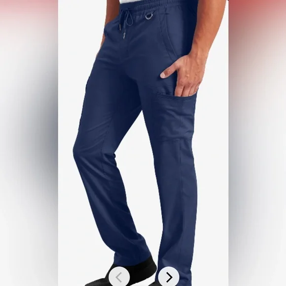 Healing Hands NWT The Purple Label Men's Daniel Utility Cargo Scrub Pant - Picture 1 of 3